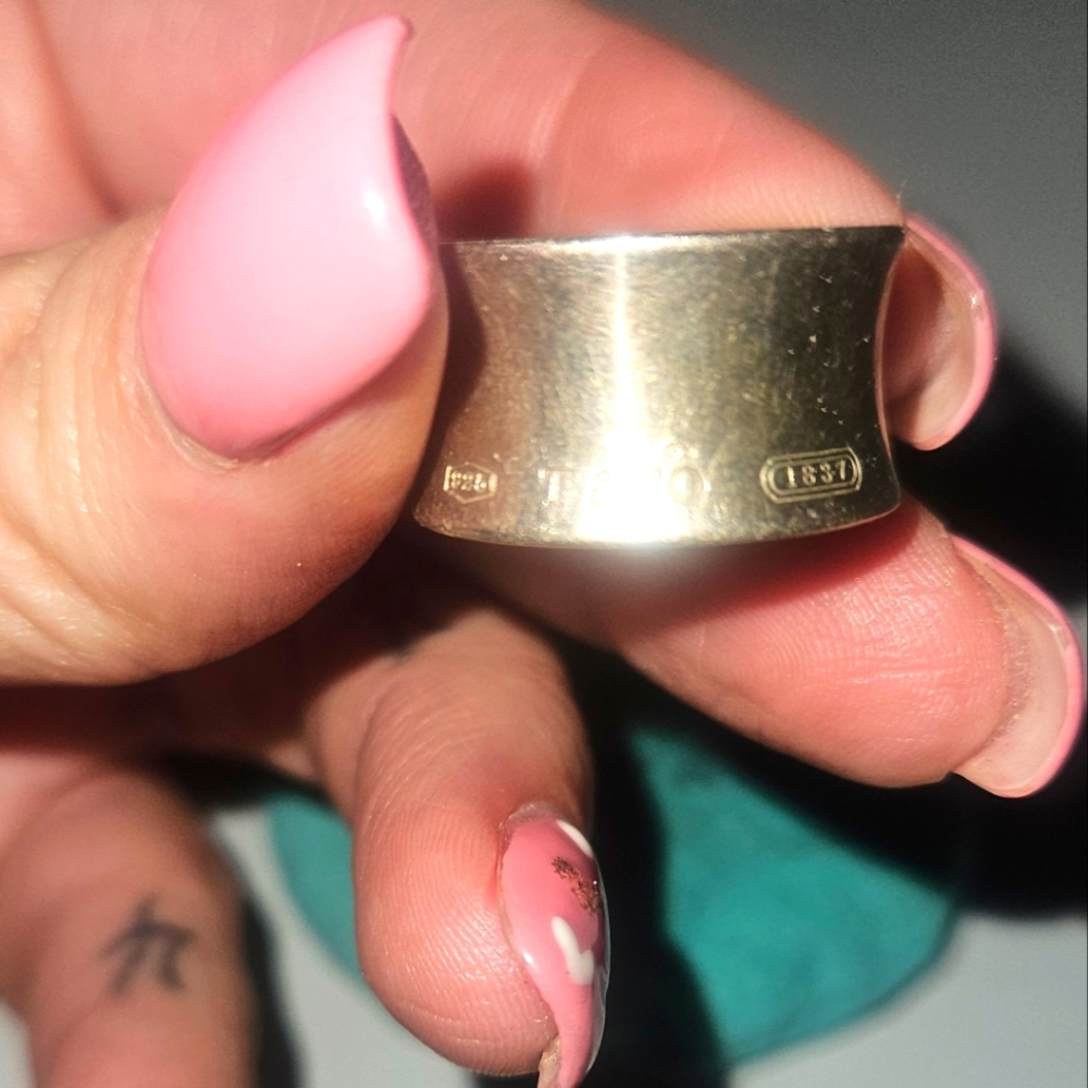 Tiffany & Co 1837 Stirling Silver Ring